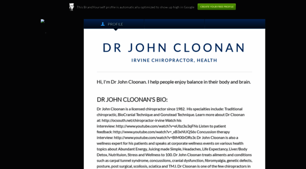 drjohncloonan.brandyourself.com