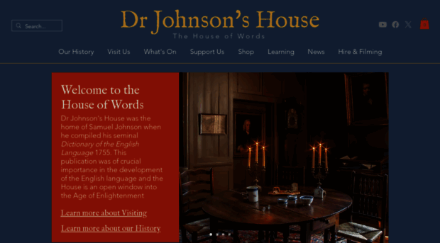 drjohnsonshouse.org