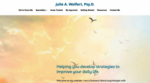 drjuliewolfert.com