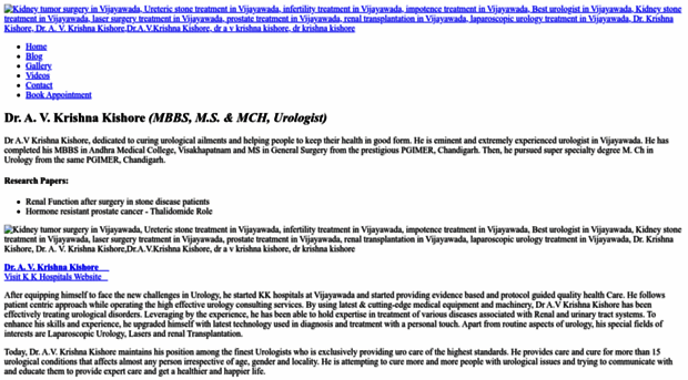 drkrishnakishore.com