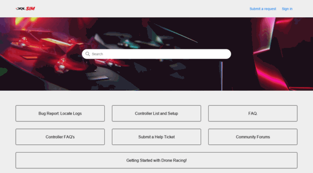 drlracingsimulator.zendesk.com
