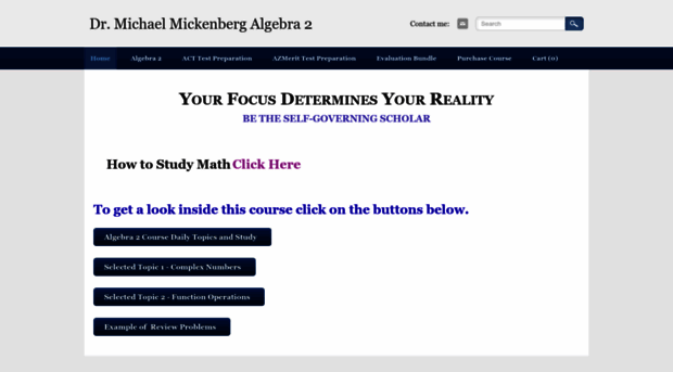 drmikesalgebra2.weebly.com