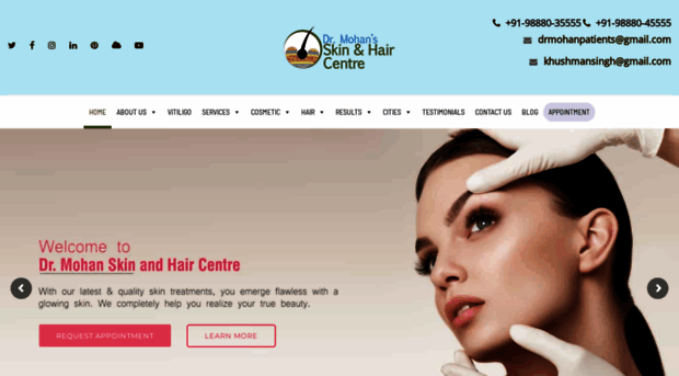 drmohanskinandhaircentre.com