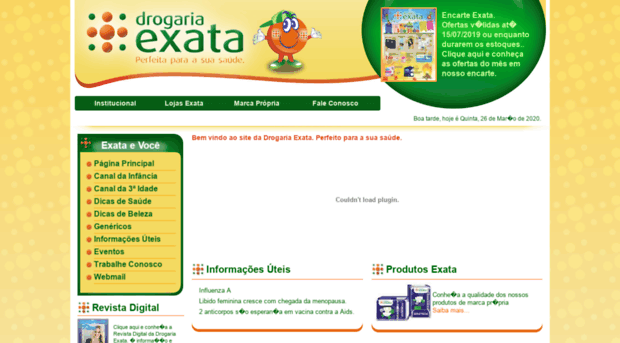 drogariaexata.com.br