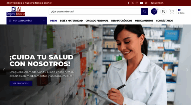 drogueriaalamedasur.co
