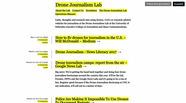 dronejournalismlab.org