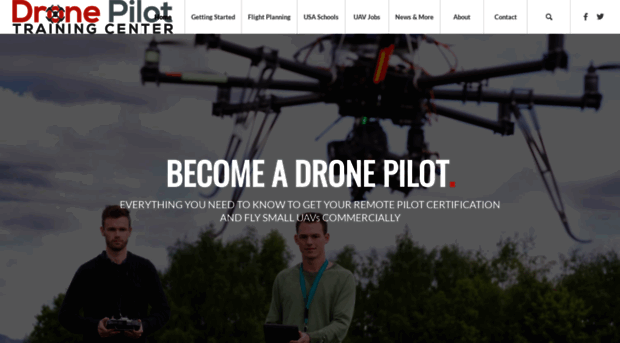 dronepilottrainingcenter.com