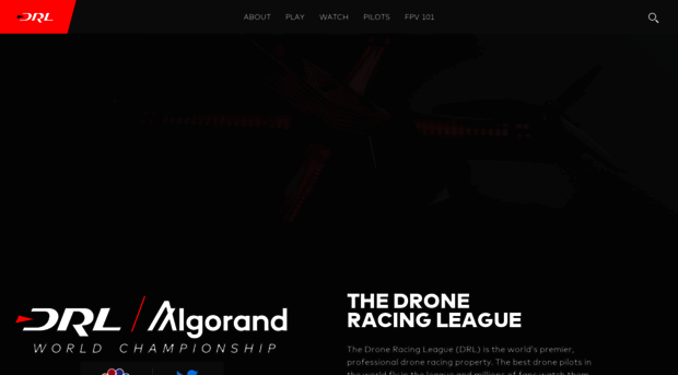 droneracingleague.com