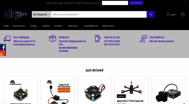 droneracingparts.com