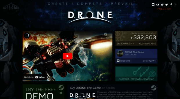 dronethegame.com