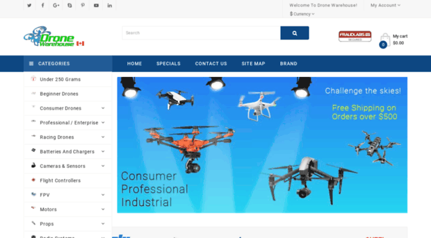 dronewarehouse.ca