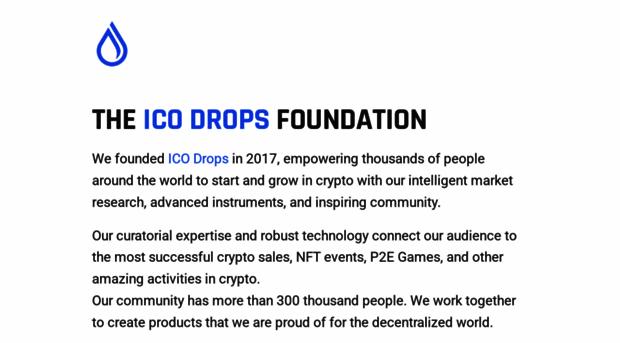 drops.foundation