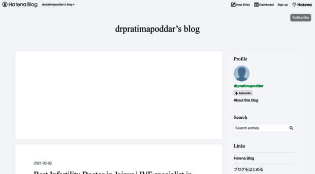 drpratimapoddar.hatenablog.com