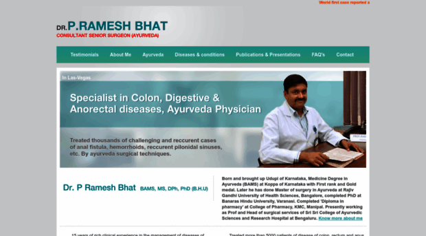 drrameshbhat.com