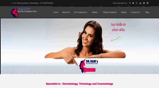 drramskinclinic.com