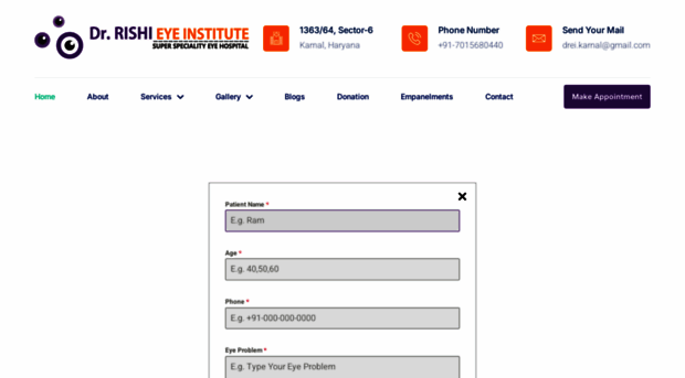 drrishieyeinstitute.com