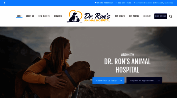 drronsanimalhospitalsimivalley.com