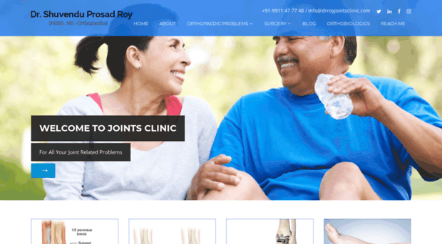 drroyjointclinic.com