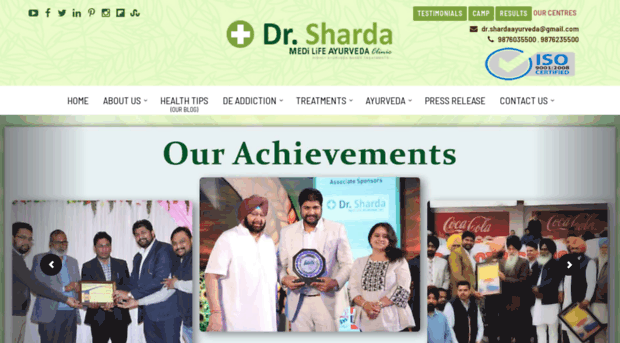 drshardamedilifeayurveda.com