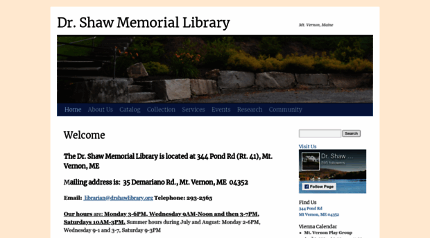 drshawlibrary.org