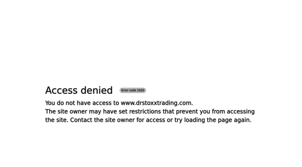 drstoxxtrading.com