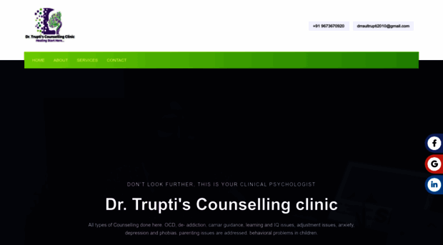 drtrupticounsellingclinic.com