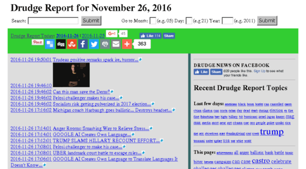 drudgereportarchive.com