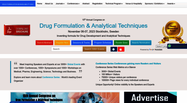 drugformulation-bioavailability.pharmaceuticalconferences.com