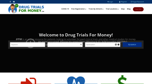 drugtrialsformoney.com