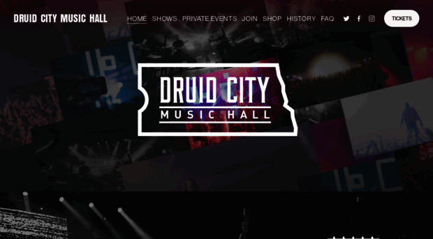 druidcitymusichall.com