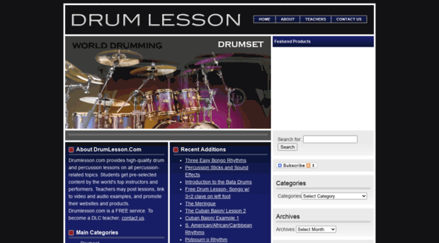 drumlesson.com