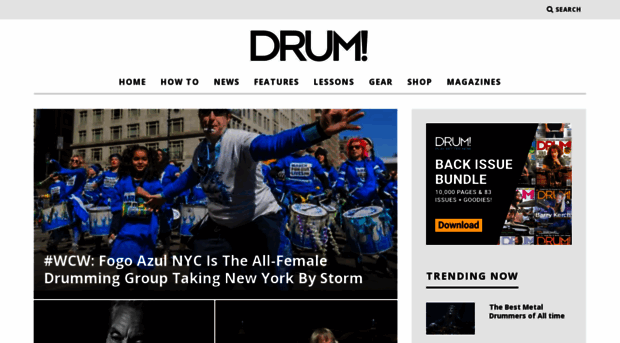 drummagazine.com