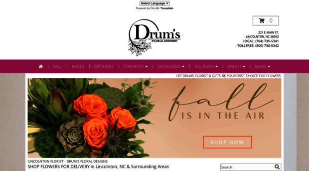 drumsfloraldesigns.com