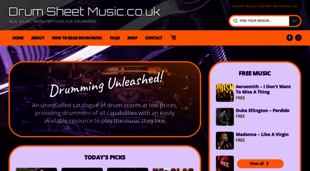 drumsheetmusic.co.uk