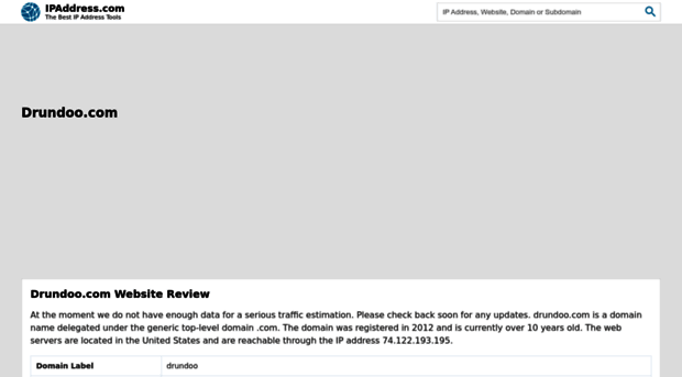 drundoo.com.ipaddress.com