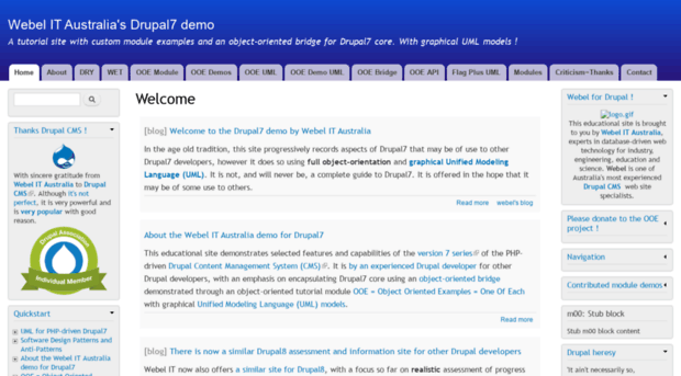 drupal7demo.webel.com.au