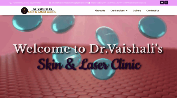 drvaishaliskinclinic.com