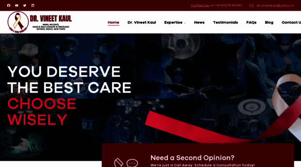 drvineetkaulonco.com