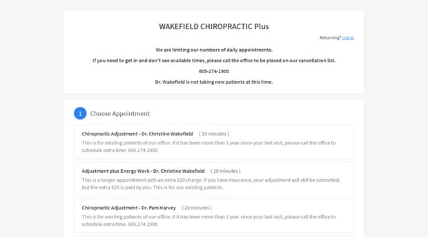 drwakefield.acuityscheduling.com