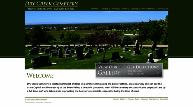 drycreekcemetery.com