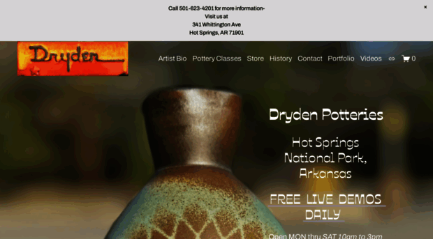 drydenpottery.com