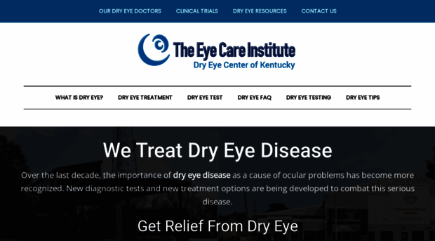 dryeyecenterofkentucky.com