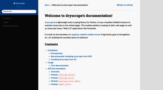 dryscrape.readthedocs.org