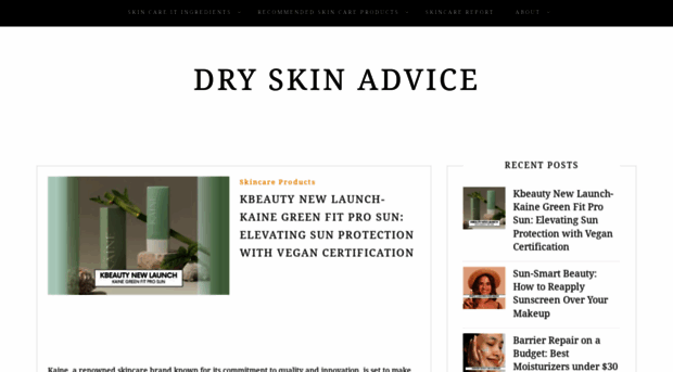 dryskinadvice.com