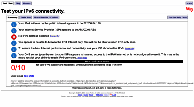 ds.test-ipv6.com