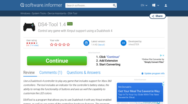 ds4tool.software.informer.com