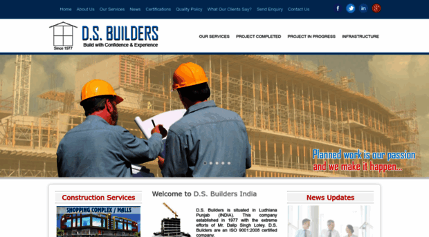 dsbuildersindia.com