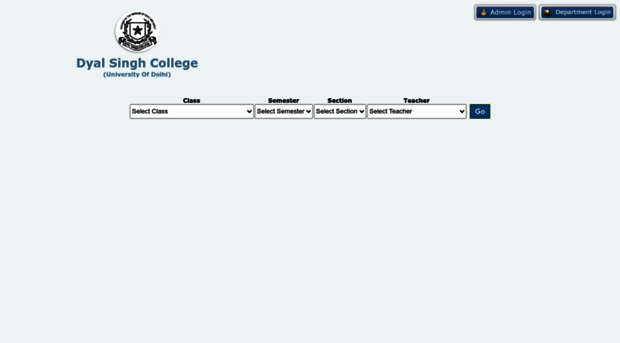 dscollegetimetable.in