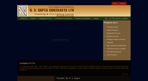 dsguptacontractsltd.com