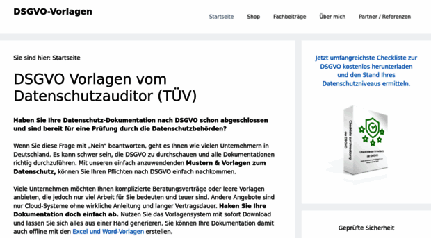 dsgvo-vorlagen.de